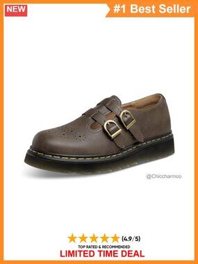 Mary Jane Flats Platform Round Toe Adjustable Dress Shoes